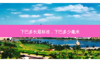 下巴多长最标准，下巴多少毫米