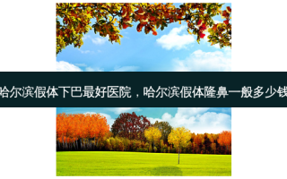 哈尔滨假体下巴最好医院，哈尔滨假体隆鼻一般多少钱