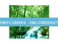 无锡市公立医院排名，无锡公立医院排名前十
