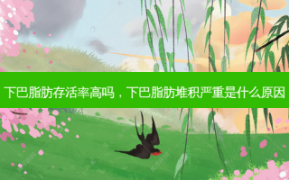 下巴脂肪存活率高吗，下巴脂肪堆积严重是什么原因