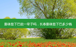 膨体垫下巴能一辈子吗，长春膨体垫下巴多少钱