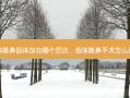 假体隆鼻假体放在哪个层次，假体隆鼻手术怎么做的