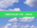 大咖医生排名第108期，大咖坐诊