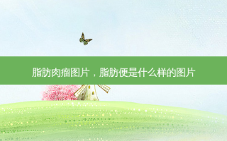 脂肪肉瘤图片，脂肪便是什么样的图片
