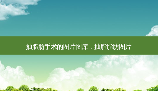 抽脂肪手术的图片图库,抽脂脂肪图片-第1张图片-美和整形网 抽脂肪手术的图片图库,抽脂脂肪图片-第1张图片-美和整形网