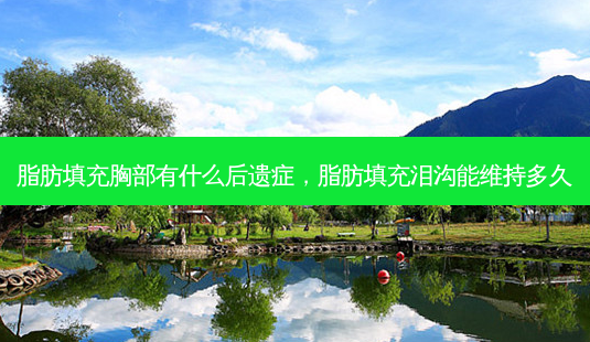 脂肪填充胸部有什么后遗症,脂肪填充泪沟能维持多久-第1张图片-美和整形网 脂肪填充胸部有什么后遗症,脂肪填充泪沟能维持多久-第1张图片-美和整形网