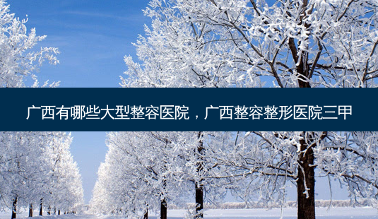 广西有哪些大型整容医院,广西整容整形医院三甲-第1张图片-美和整形网 广西有哪些大型整容医院,广西整容整形医院三甲-第1张图片-美和整形网