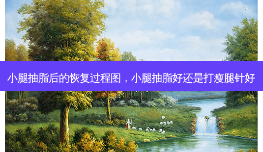 小腿抽脂后的恢复过程图，小腿抽脂好还是打瘦腿针好-第1张图片-美和整形网