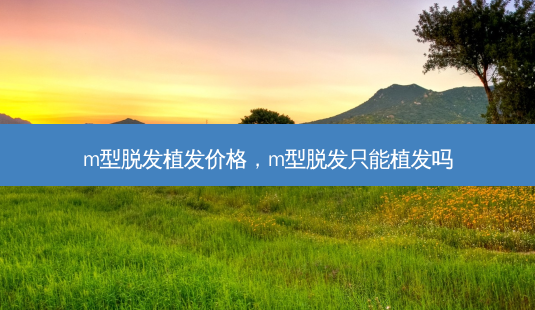 m型脱发植发价格,m型脱发只能植发吗-第1张图片-美和整形网 m型脱发植发价格,m型脱发只能植发吗-第1张图片-美和整形网